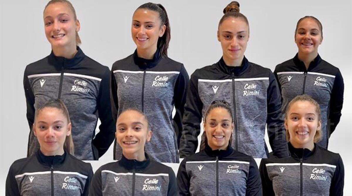 Otto atlete riminesi della Polisportiva Celle tra le migliori ginnaste d’Italia -