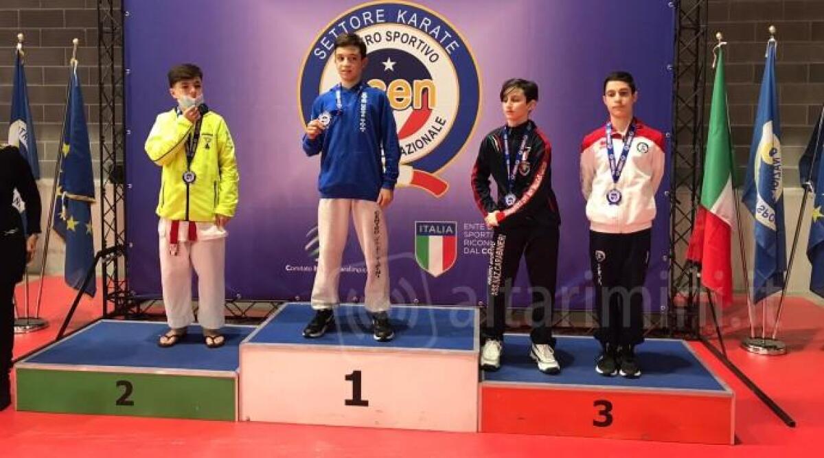 Il Centro Karate Rimini Cervia sul podio di due importanti prove nazionali - 