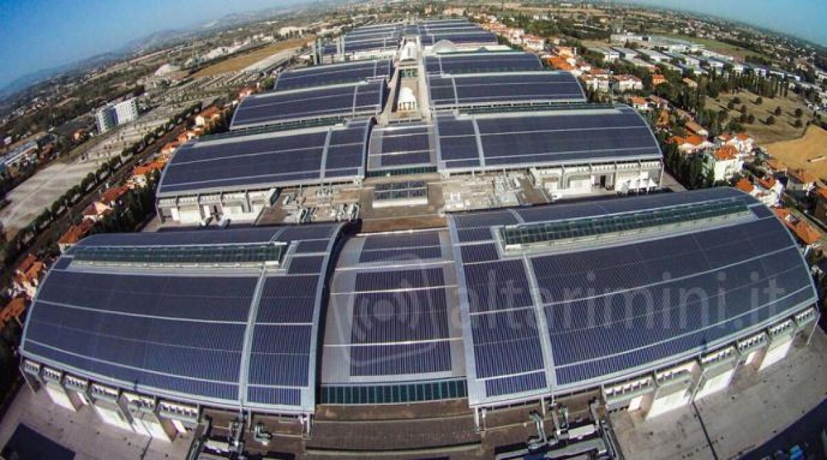 Fiera Rimini: Ieg attiverà tre impianti fotovoltaici -