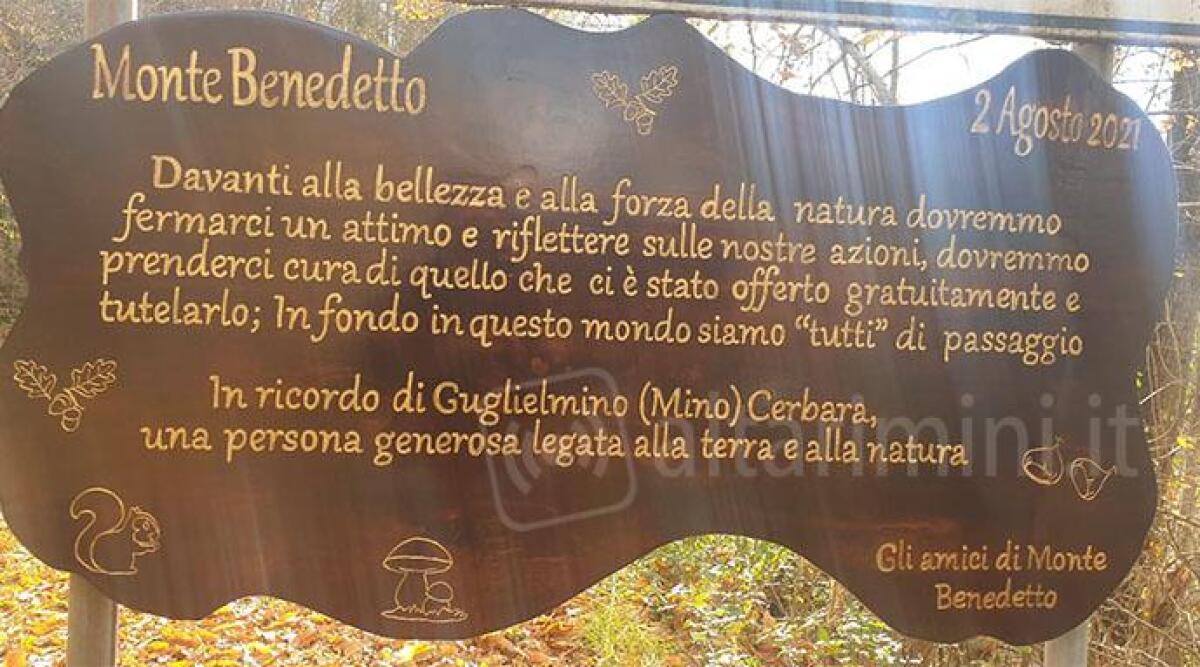 Una targa per ricordare il sindaco Cerbara: il bel gesto dei santagatesi - 