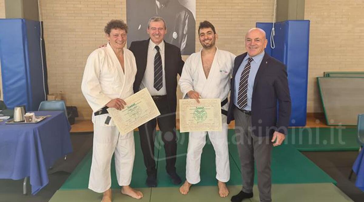 Riccione: Giuseppe Longo si laurea Maestro di Judo - 