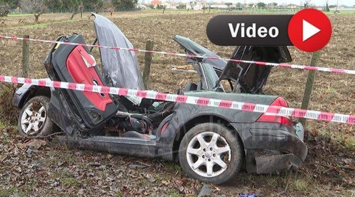 VIDEO Tremenda carambola sulla Tolemaide, l'auto finisce nel fosso. Grave 50enne -
