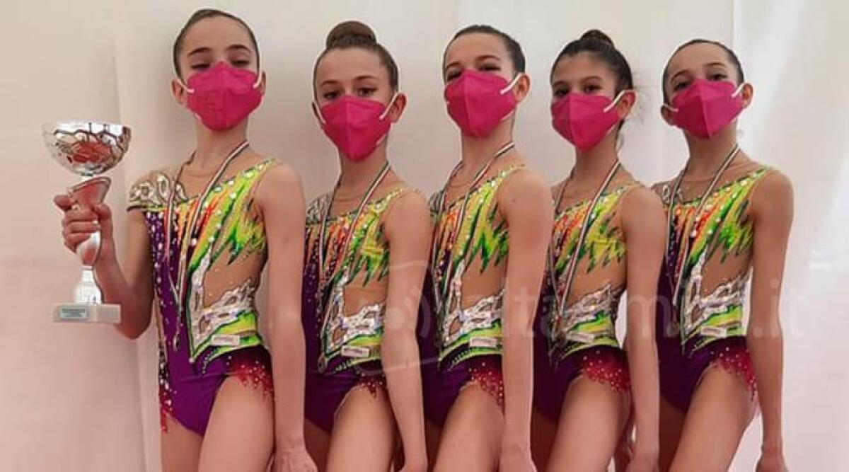 Ginnaste della Ginnastica Rimini in partenza per la Rome Cup 2021 - 