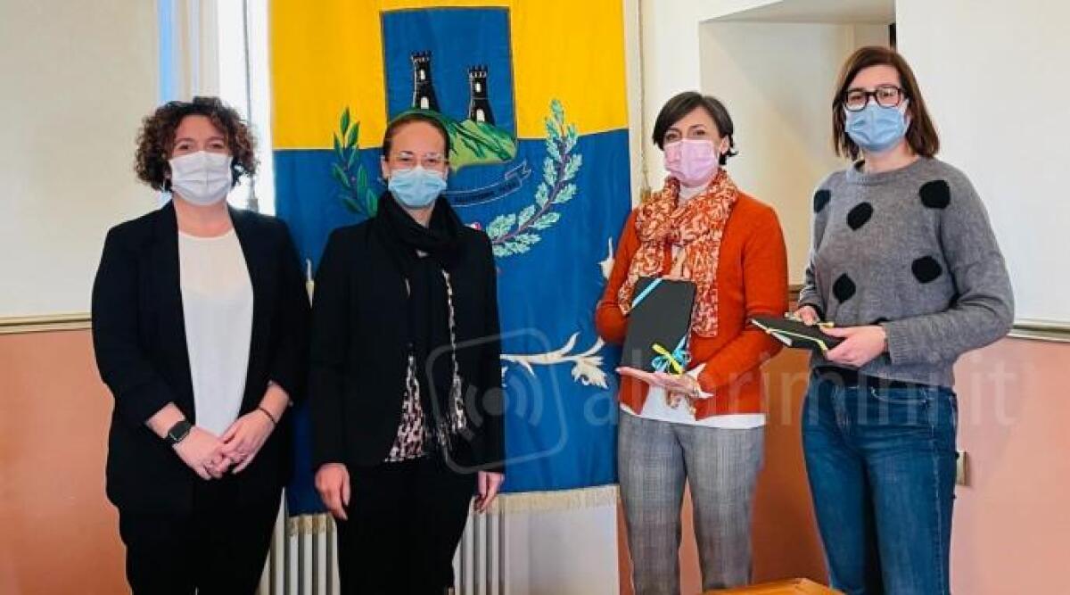 Visita a Verucchio della nuova direttrice della Soprintendenza Federica Gonzato - 