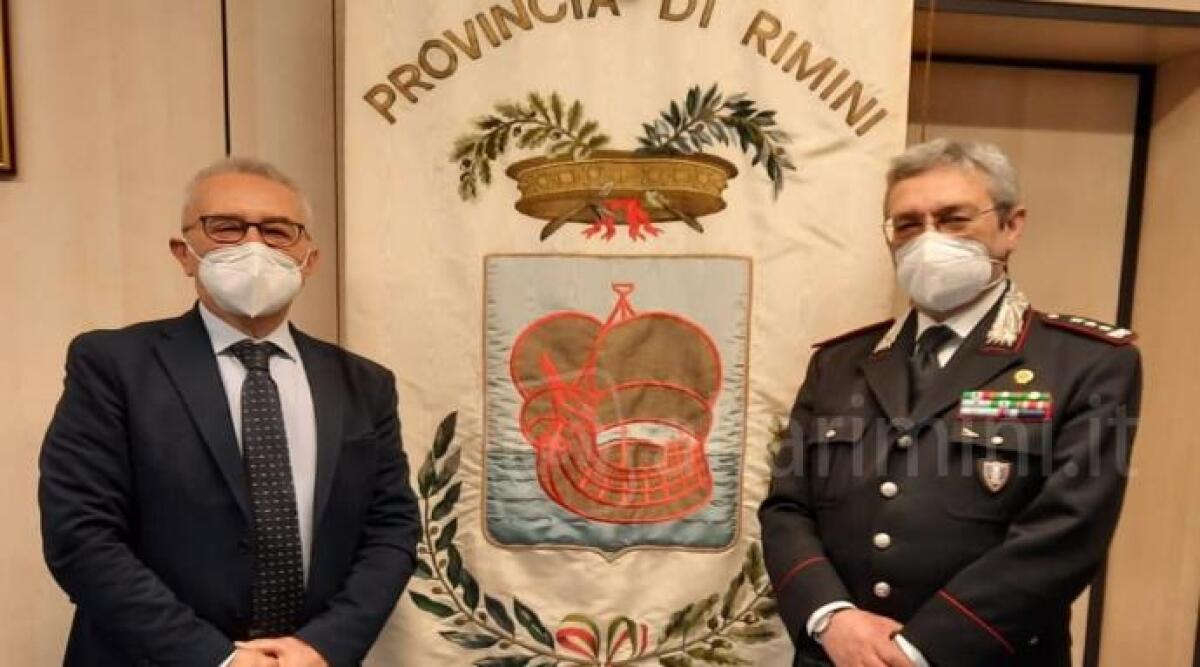 Il comandante interregionale dei carabinieri Antonio Papaella in visita in Provincia - 