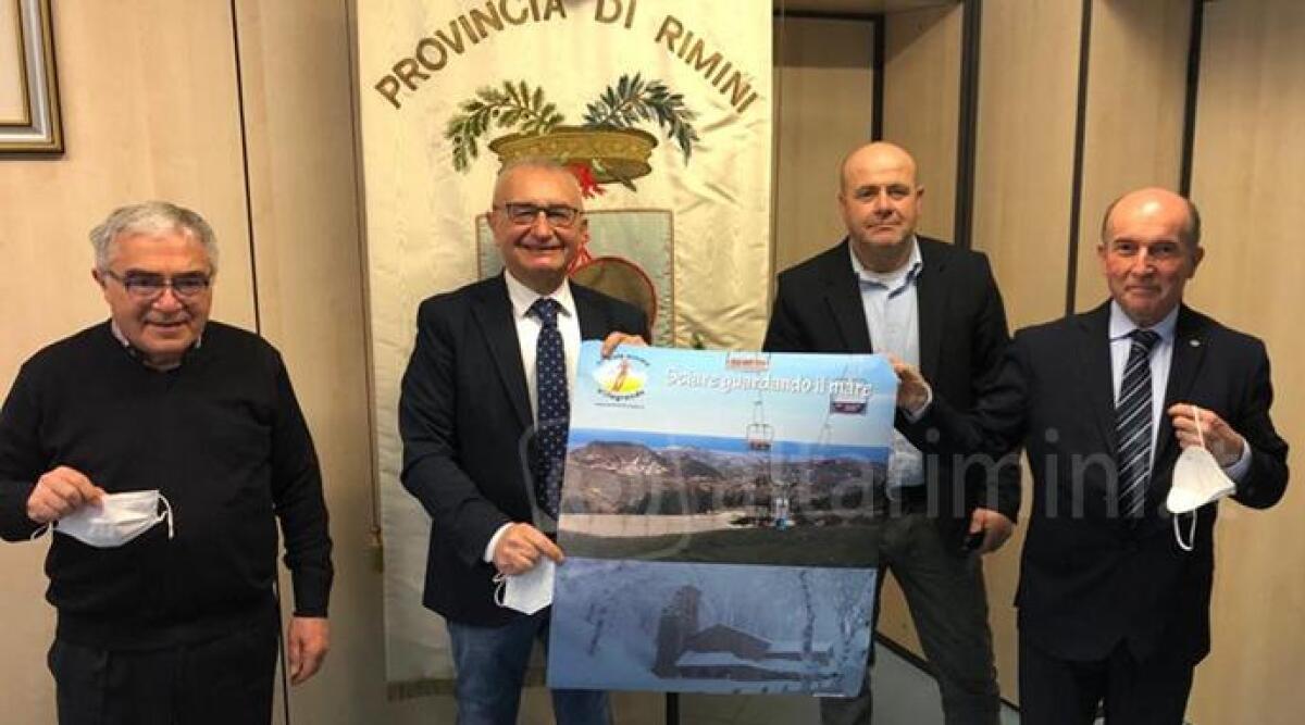 Per il passaggio in Romagna Montecopiolo punta sullo slogan &quot;Sciare guardando il mare&quot; - 