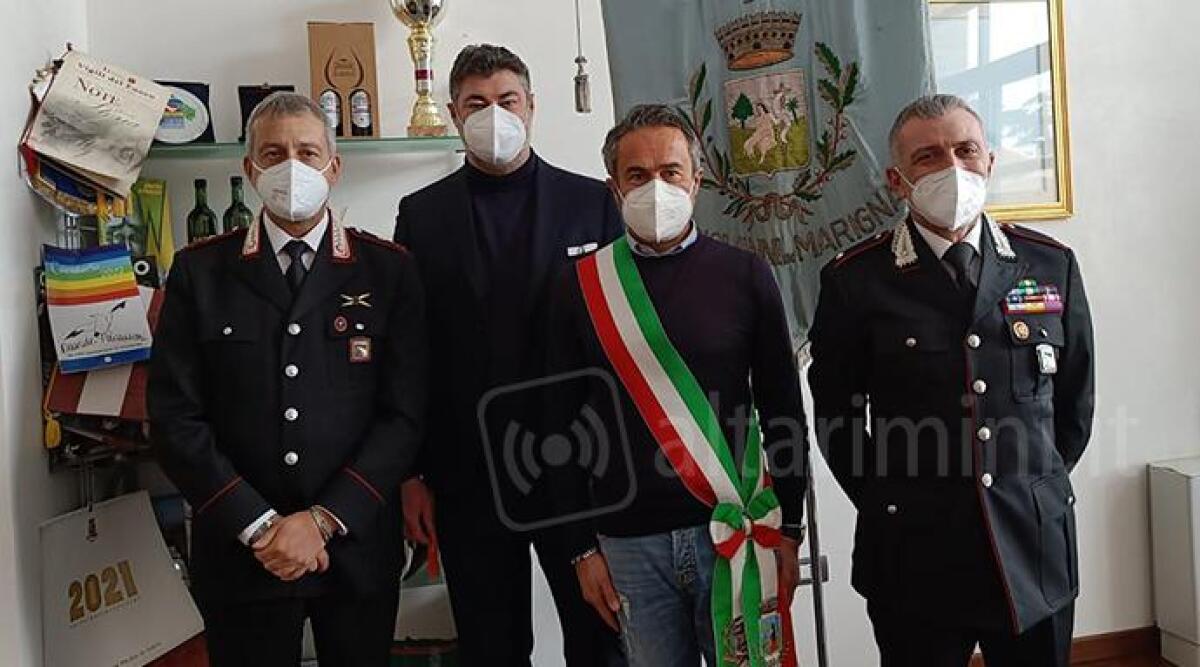 San Giovanni, visita del nuovo comandante della tenenza dei Carabinieri - 