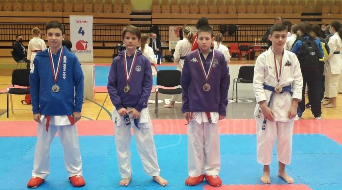 Trasferta vittoriosa in Slovenia per il Centro Karate Rimini-Cervia - 