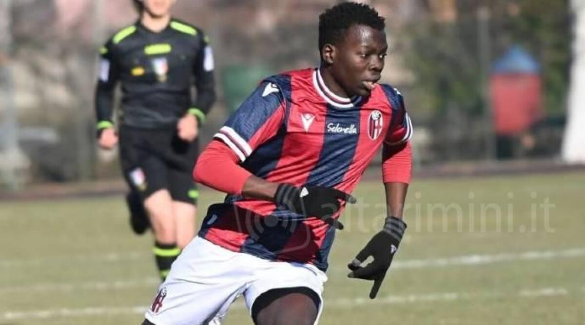 Calcio: il 2007 Joseph Gambini dal Gabicce Gradara al Bologna. Milita nella U15 -