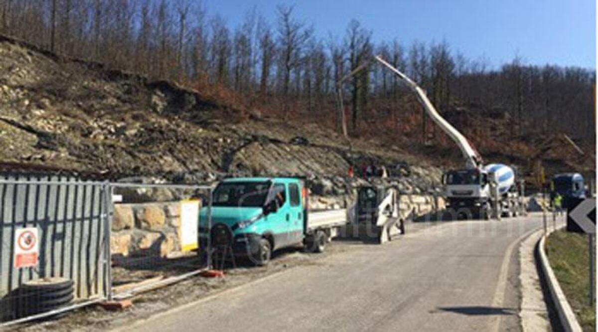 Pennabilli, al via intervento sulla frana a monte della Sp84 bis -