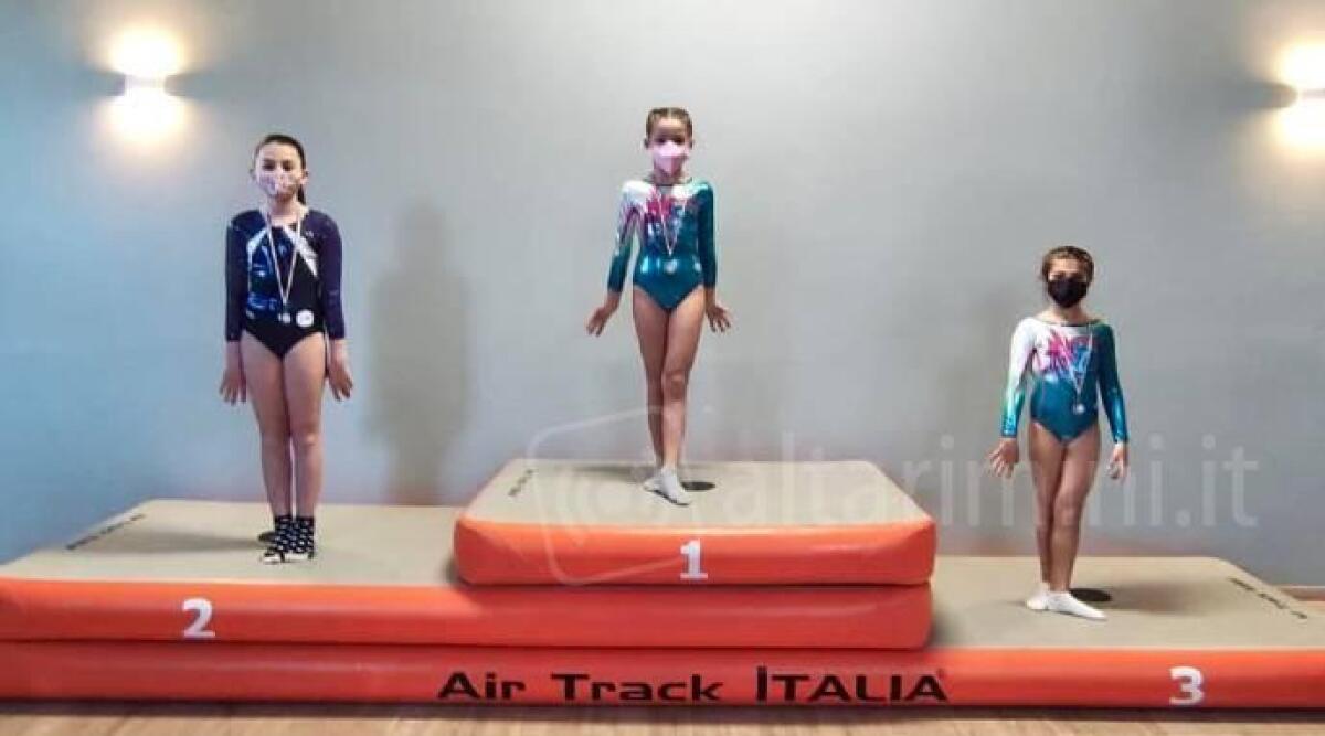 Ginnastica artistica femminile, tanti piazzamenti importanti per la ginnastica Riccione -