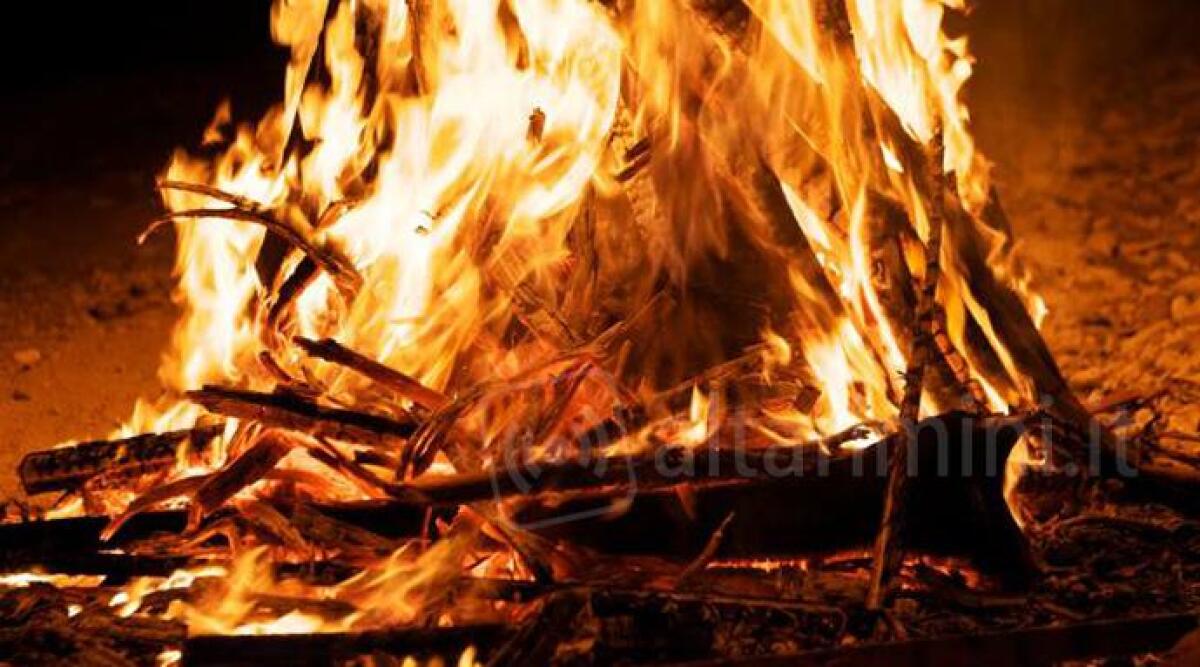 Anche a San Giovanni in Marignano torna la fogheraccia, nella frazione di Pianventena - 