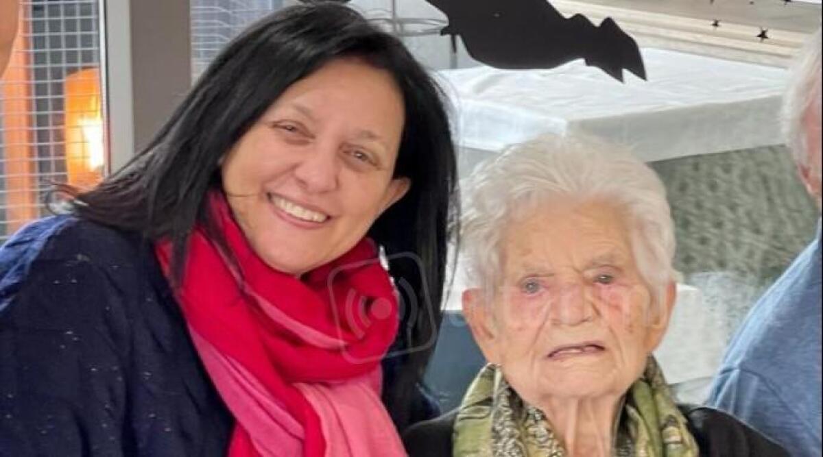 Riccione, nonna Virginia compie 100 anni: gli auguri del sindaco Tosi - 