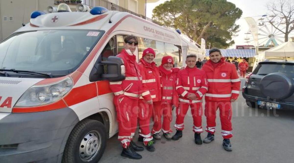Si sente male alla Fiera di San Gregorio, soccorso e salvato dai volontari della Croce Rossa -