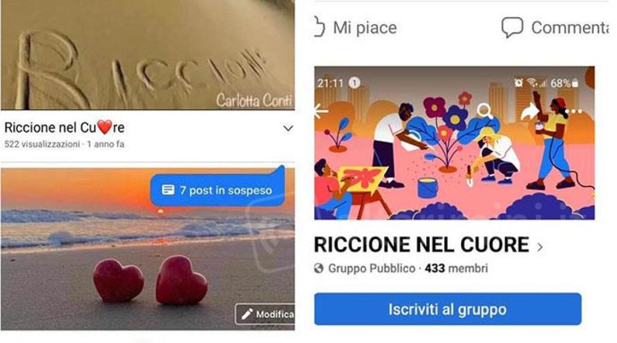 Riccione nel cuore, gruppo Facebook: "nessun legame con l'omonima lista civica" - 