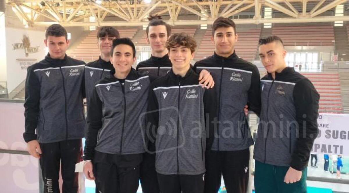 Ginnastica artistica serie A2, quinto posto per la Polisportiva Celle di Rimini - 