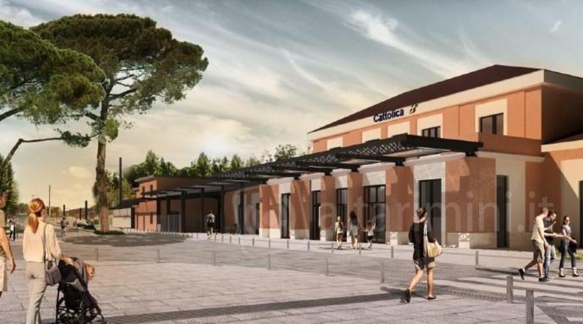 Nuova stazione di Cattolica S. Giovanni Gabicce: ecco come sarà -