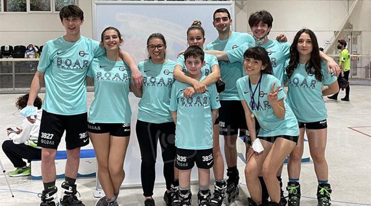 Boar Skating ASD di Verucchio, tante medaglie d'oro nel campionato regionale - 