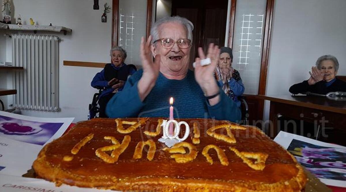 Talamello in festa, nonna Dina compie 100 anni -