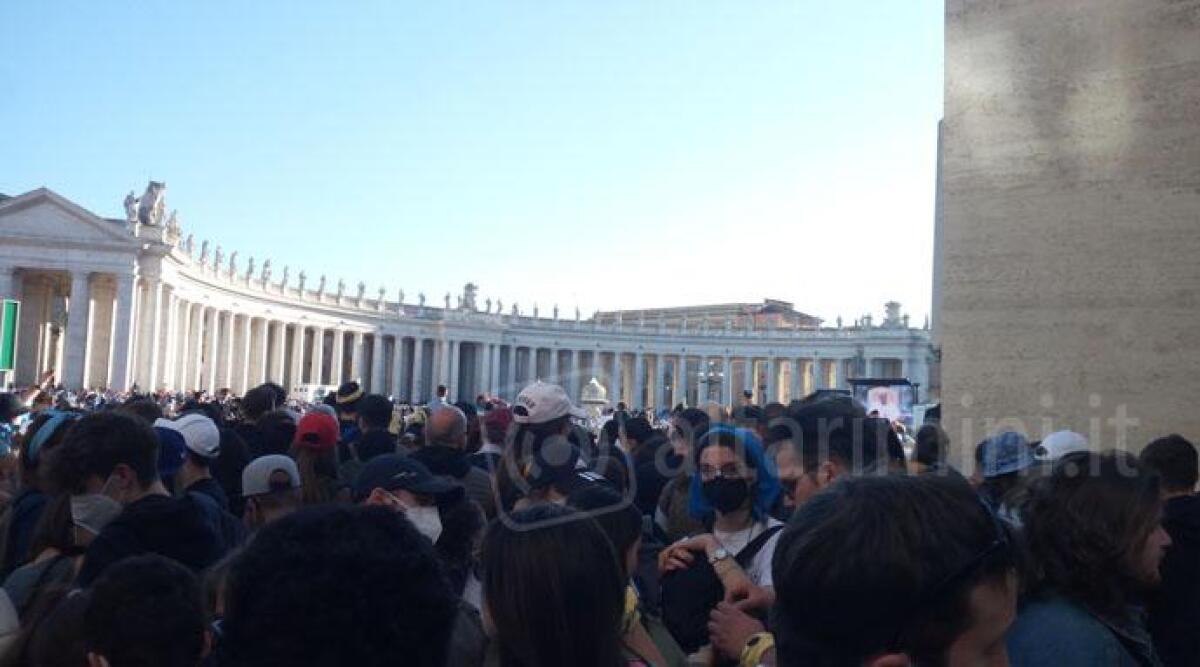 Oltre duecento giovani della diocesi San Marino Montefeltro all'incontro con il Papa - 