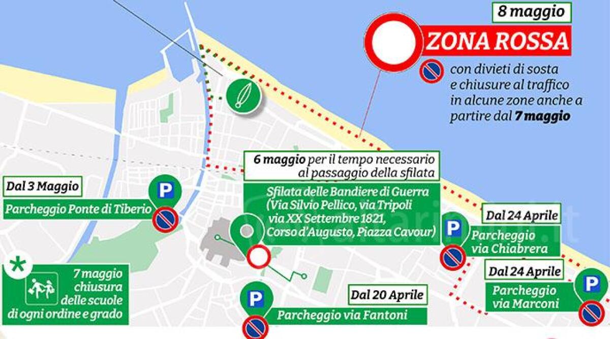 Alpini, Rimini blindata: scatta la zona rossa con strade chiuse al traffico - 