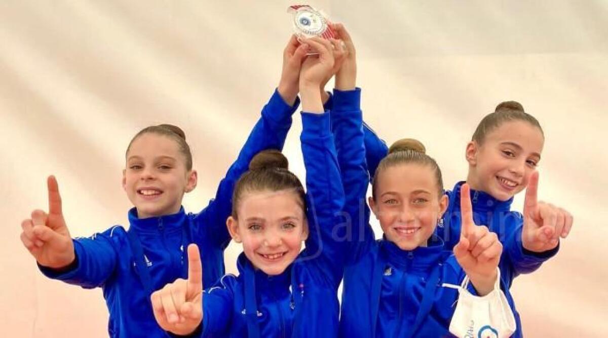 Ritmica, domenica d’oro a Ravenna per la squadra allieve della Ginnastica Riccione -