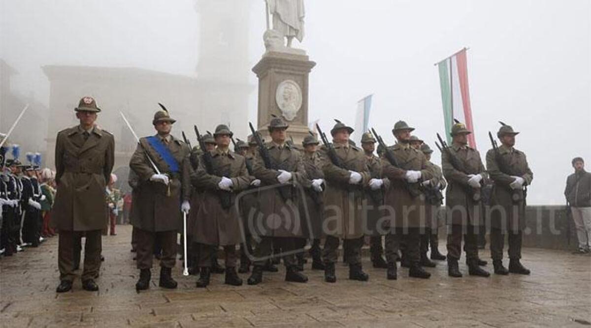 FOTO San Marino invasa dagli Alpini: la festa anche sul Monte Titano -