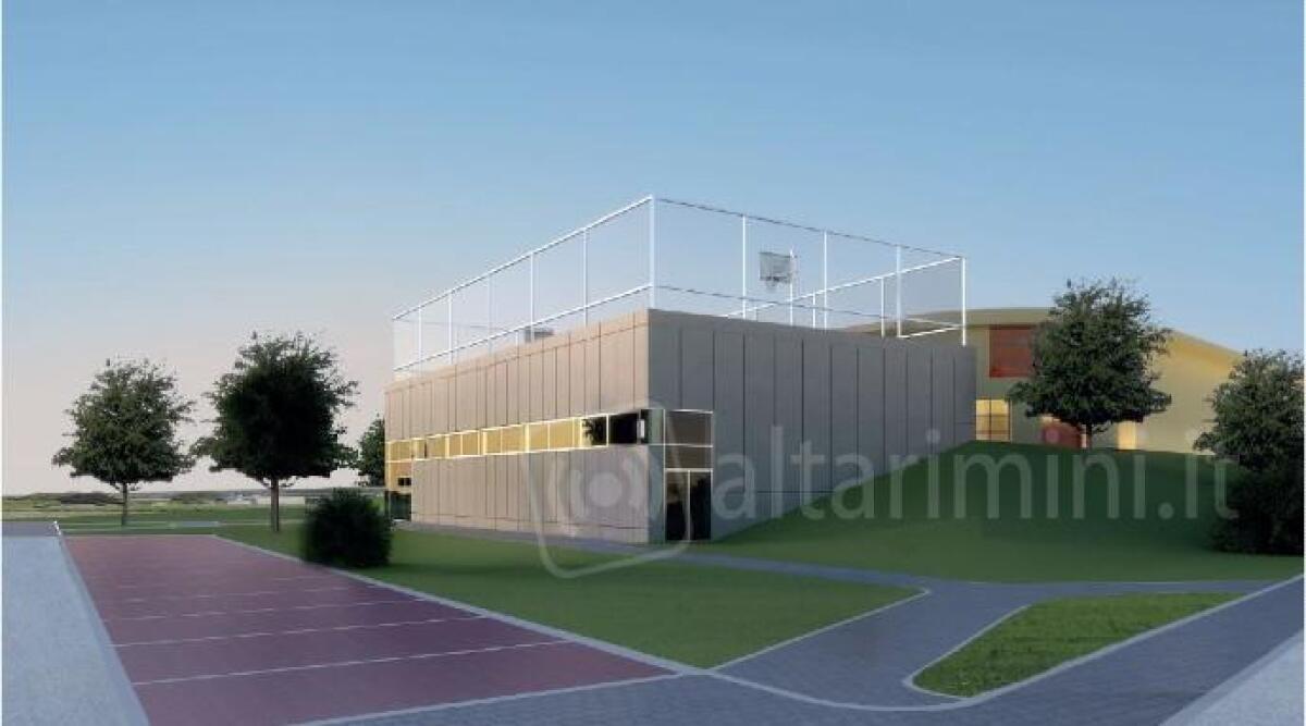 San Clemente, una nuova palestra al polo scolastico di Sant'Andrea in Casale -