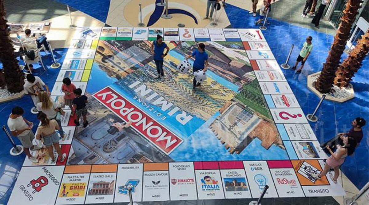 Un Monopoly gigante a Le Befane: lanciata l'edizione di Rimini del celebre gioco - 