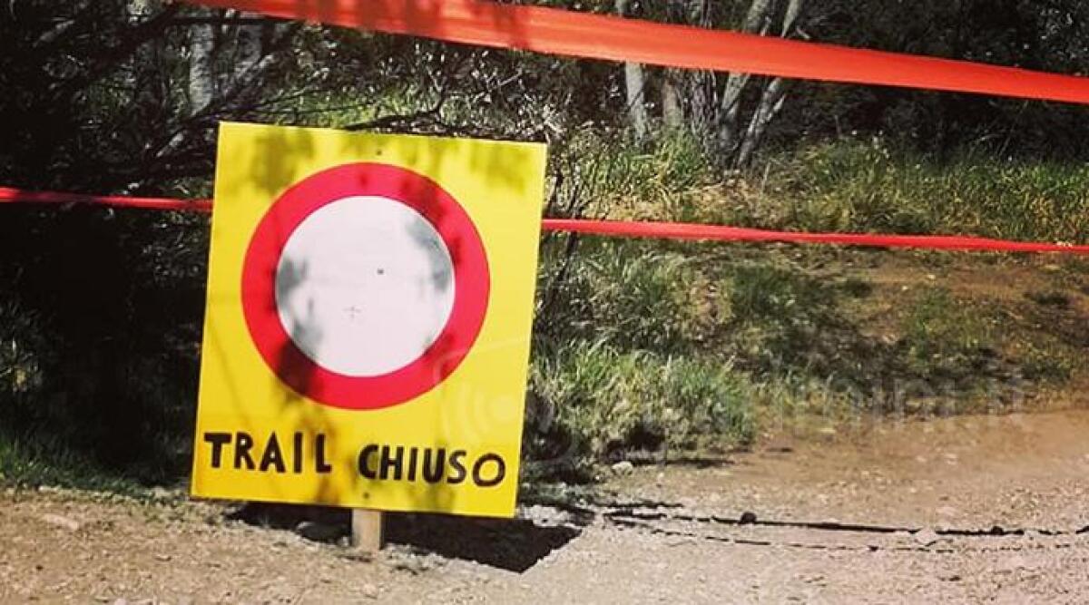 Addio ciclisti, Talamello chiude tutti i Percorsi di Mtb - 