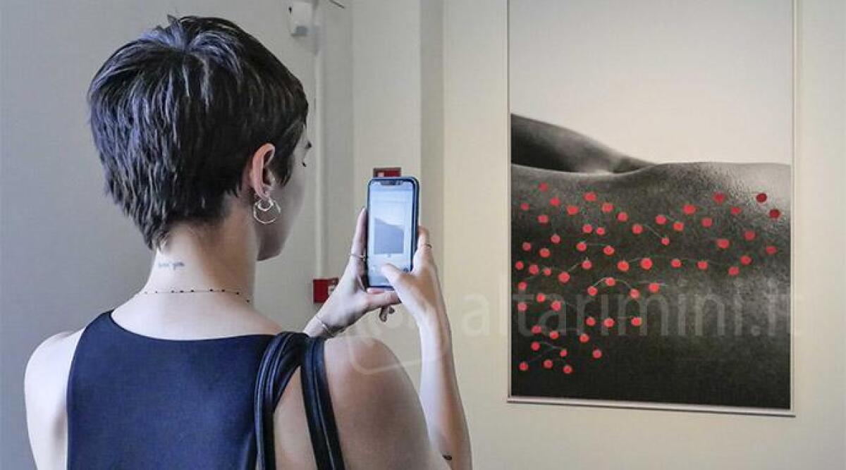 FOTO Giovani artisti italiani in mostra con le loro opere al Part di Rimini - 