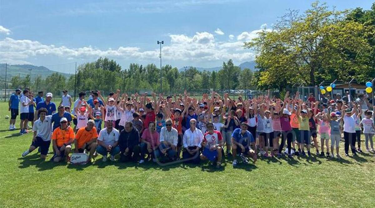 Novafeltria, duecento bambini per la prima Festa dello sport - Festa dello Sport 2022 allo stadio 'Urbini-Casali' di Secchiano Marecchia