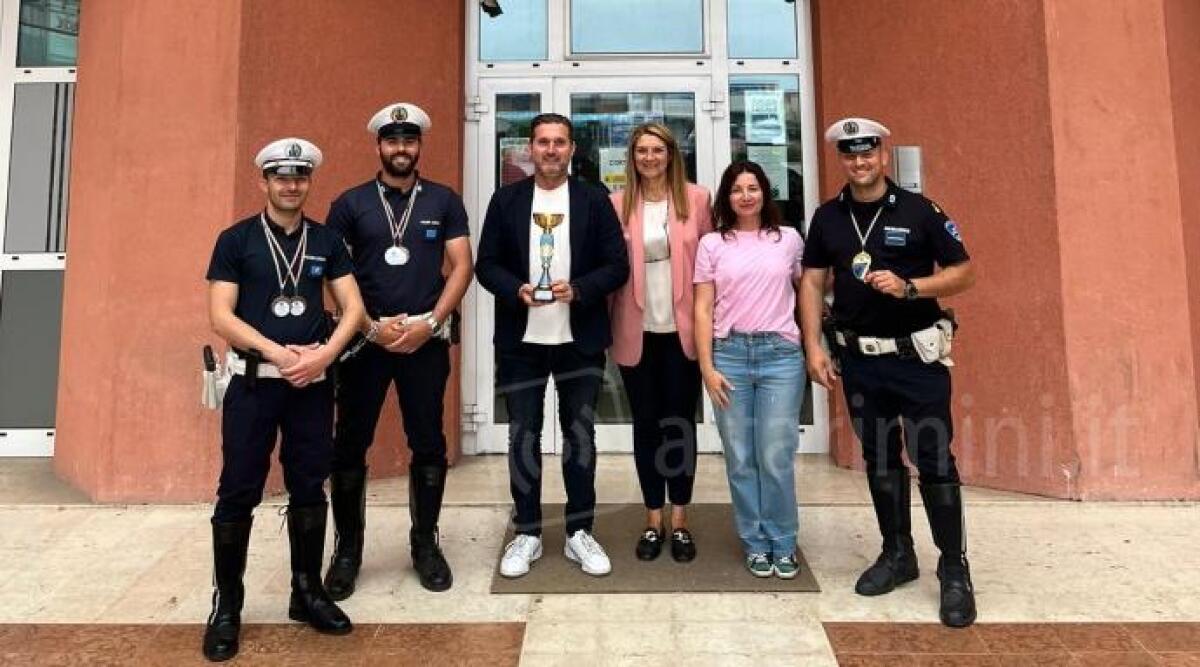 Nuoto, premiata la Polizia Locale di Riccione ai XXIII Campionati Nazionali di Nuoto A.S.P.M.I. - 