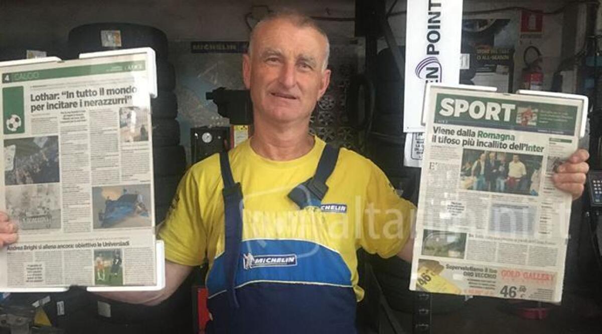 Investito in bici da un'auto pirata: sta meglio il super tifoso dell'Inter Renzo Bargellini - 