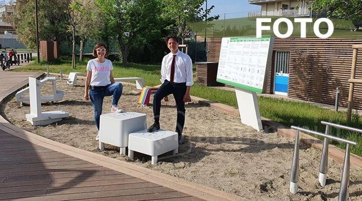 Rimini: fitness al Parco del Mare, nuova area per l'allenamento all'aperto - 