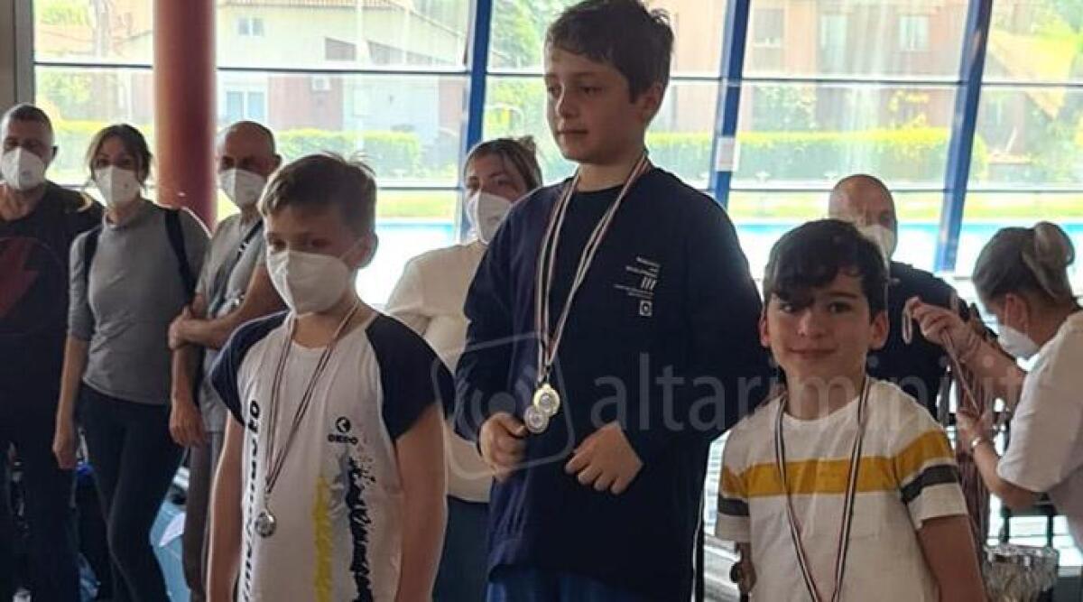 I baby nuotatori del Garden volano a Forl&igrave; - 