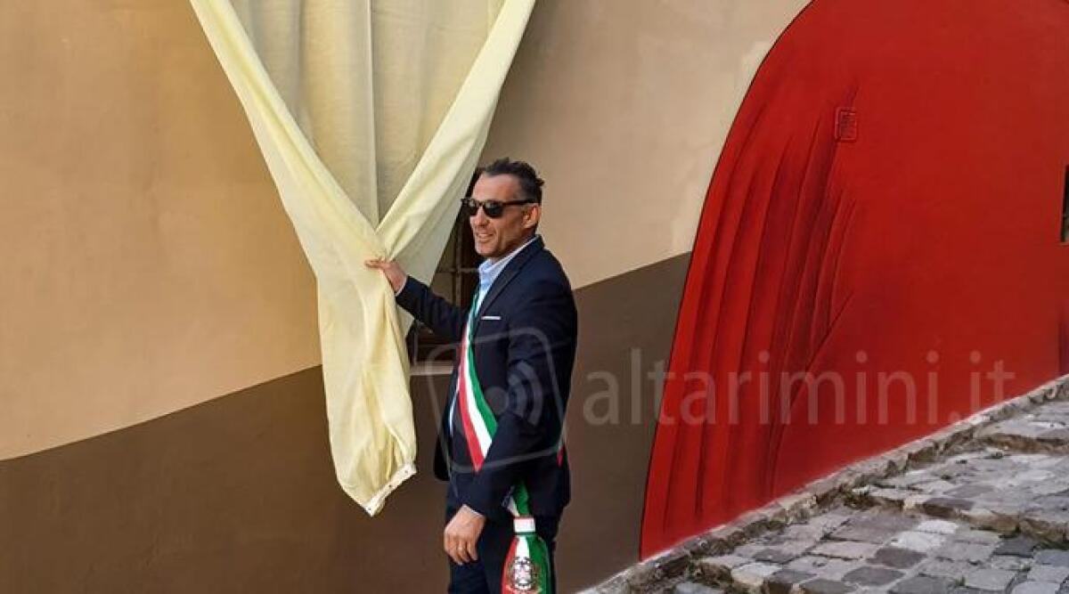 Taglio del nastro a San Leo della Piazza intitolata a 'Federico da Montefeltro' -