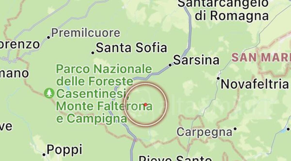 Due scosse di terremoto in poche ore nell'entroterra romagnolo: non si registrano danni -