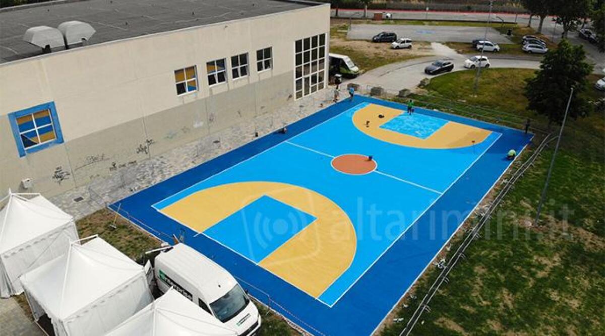 Misano, il nuovo campo da basket sar&agrave; un'opera d'arte: ecco come - 