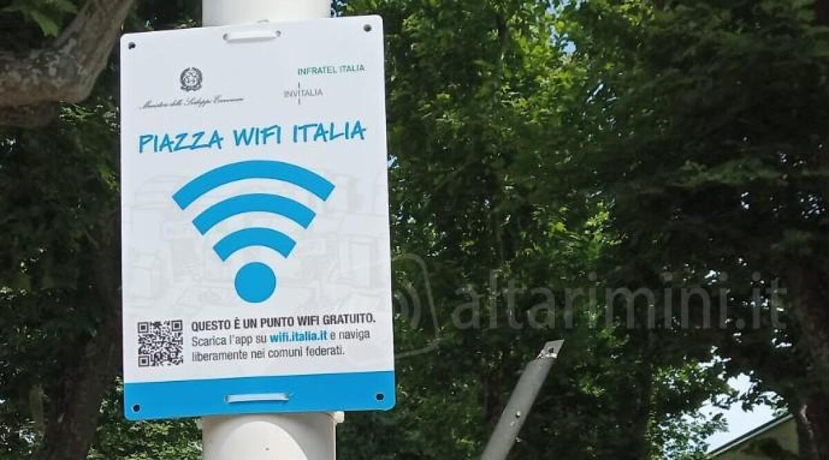 Bellaria Igea Marina, wifi gratuiti nelle piazze e nei parchi della citt&agrave; - 