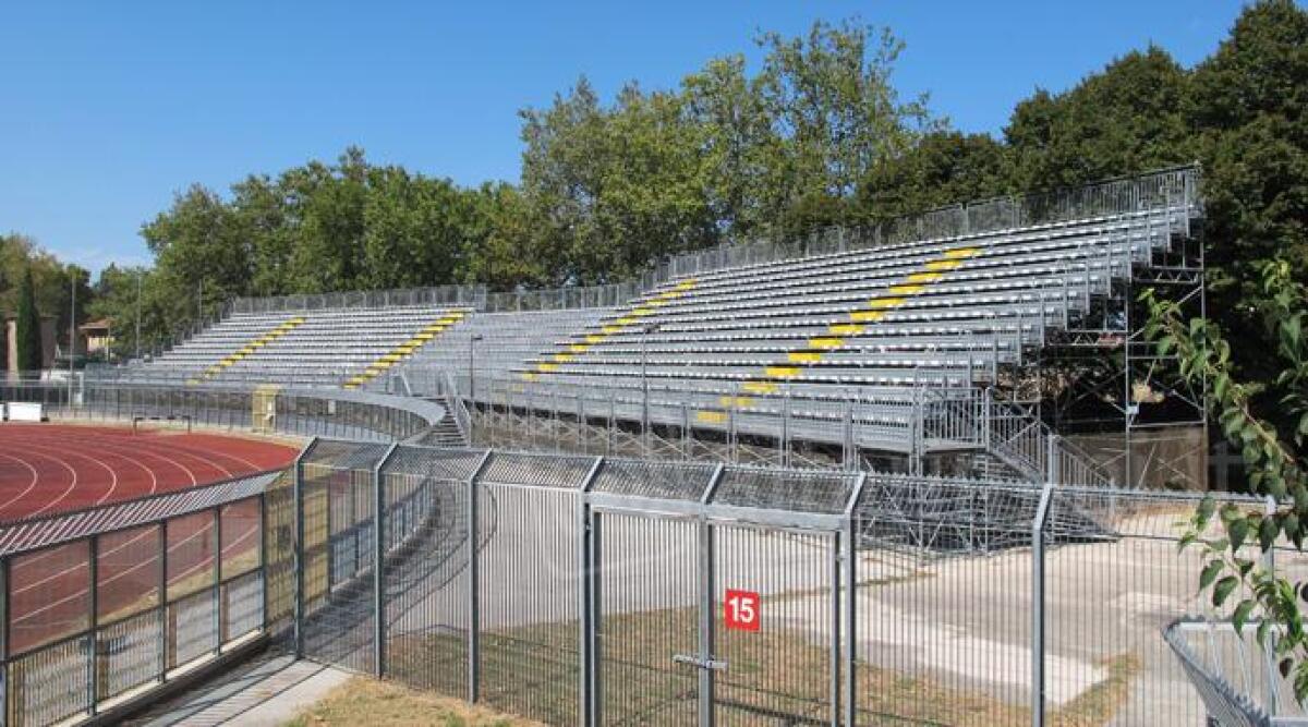 Stadio Romeo Neri, Curva Est avvicinata al campo: ecco la nuova proposta - 