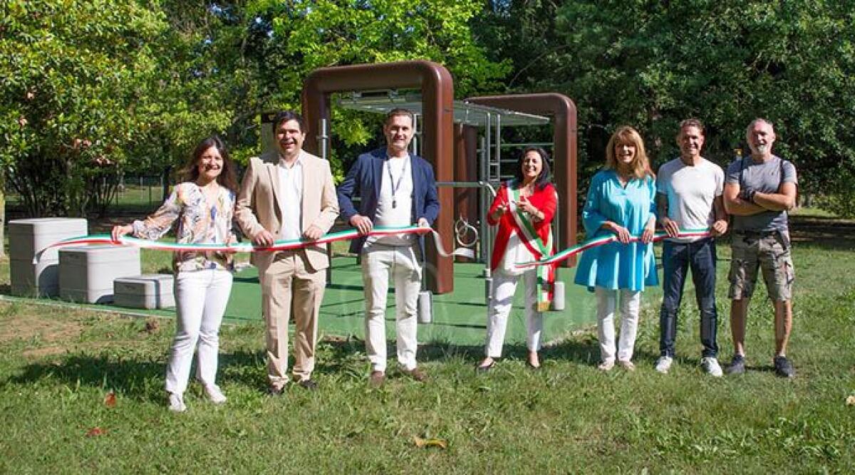 Inaugurata la nuova area fitness Technogym al Parco di Riccione - 
