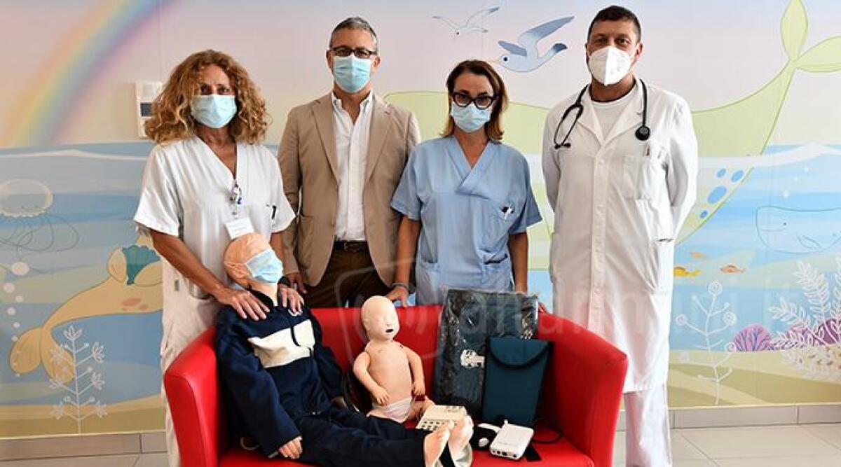 Ausl Romagna: arriva un manichino pediatrico in dono dall'Associazione Il Germoglio - 