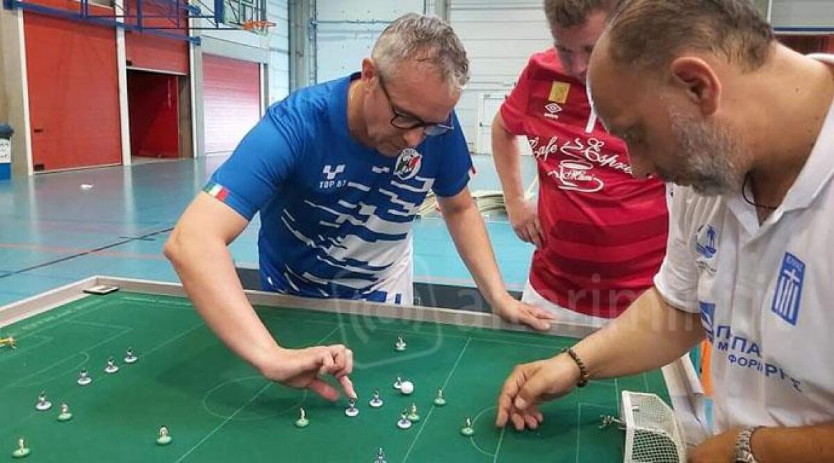 Subbuteo, l'Italia ai mondiali cerca la vittoria: in squadra il riminese Max Croatti -