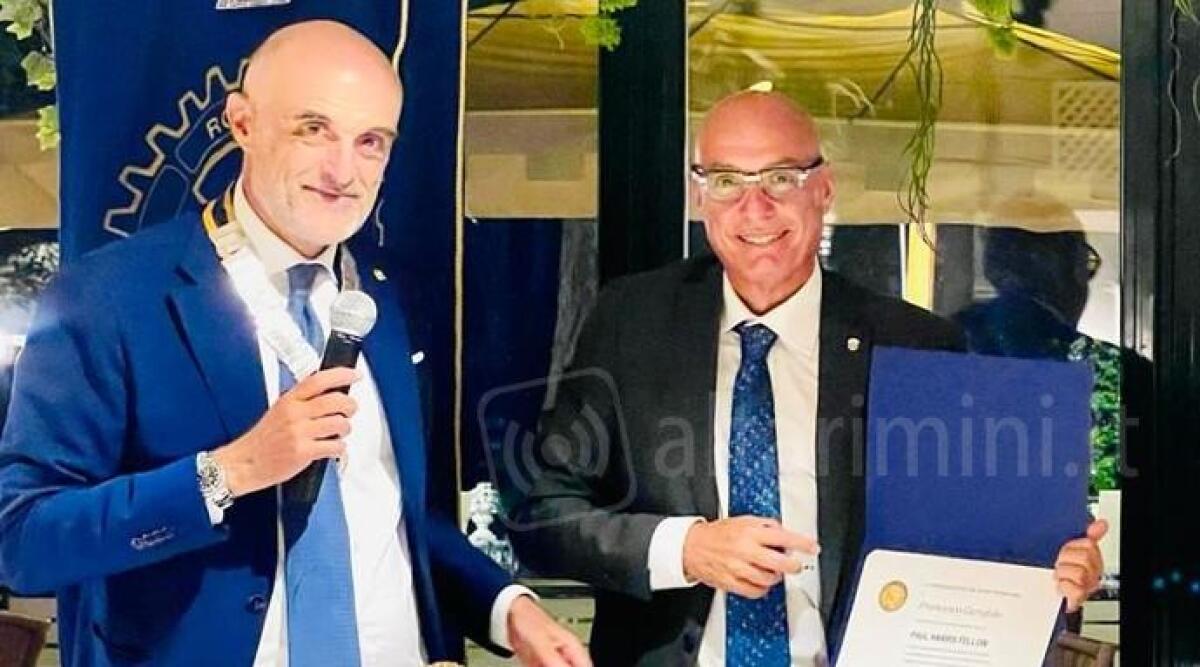 Filippo Ricci nuovo presidente del Rotary Club Riccione-Cattolica -