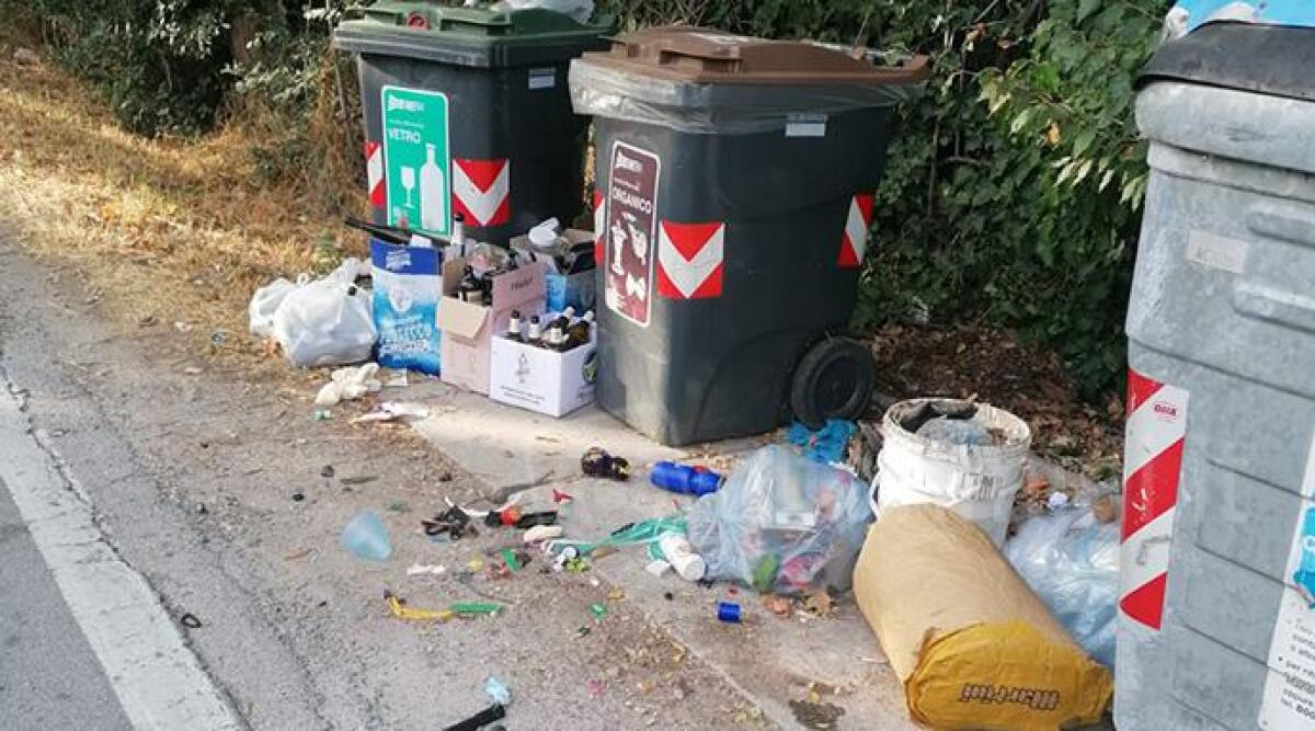 Lettori: degrado e incivilt&agrave; a Santarcangelo in via Bornaccino - 