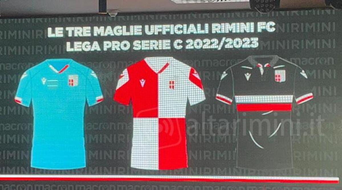 Rimini Calcio, ecco l'anteprima delle nuove maglie - 