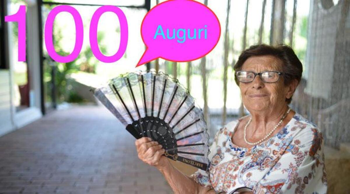 Perticara in festa per i 100 anni di Elsa Greppi -