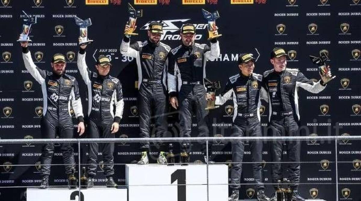 Scuderia San Marino, tre equipaggi a Spa vanno a podio -