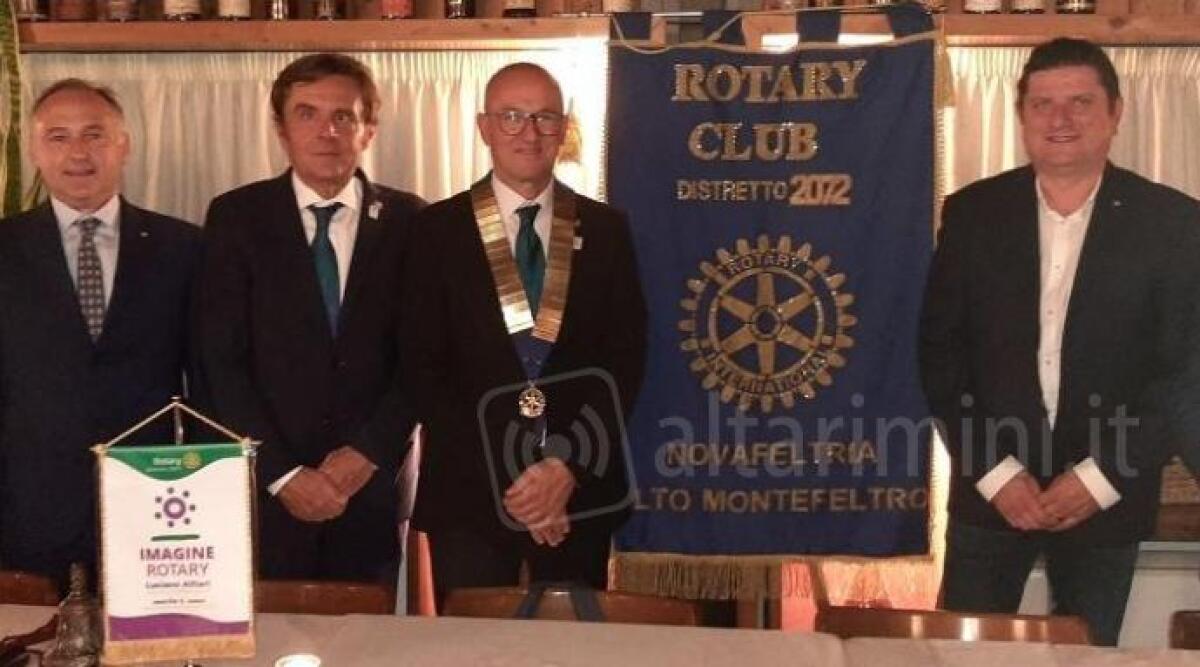 Rotary, nuovi soci per il club di Novafeltria-Alto Montefeltro -